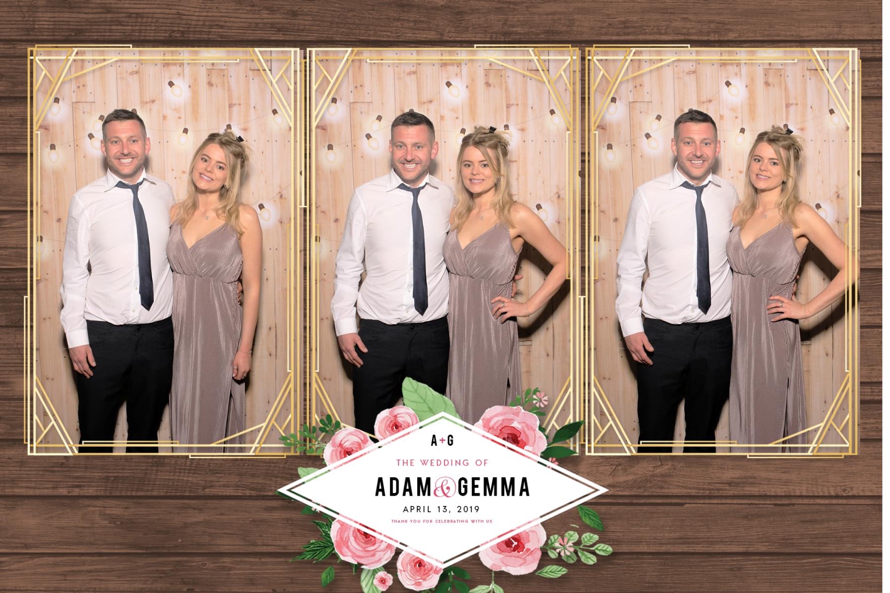 Adam and Gemma | View more photos from the event at gallery.blissbooth.co.uk/u/BlissBooth/Adam-and-Gemma